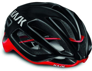 Kask Aero Helm Protone schwarz/rot